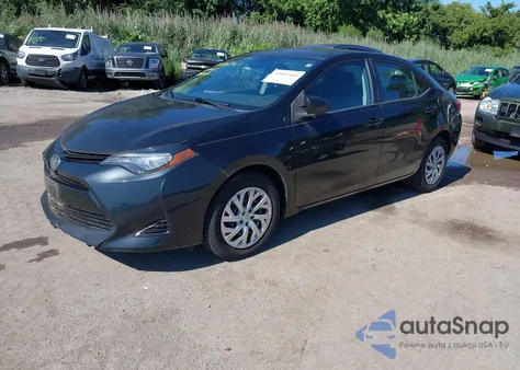 2017 Toyota Corolla Le from USA, damaged, VIN 2T1BURHE7HC770361